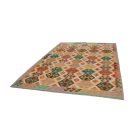 Tapis Kilim ethnique Chobi 206x304 Tapis Kilim tissé à la main