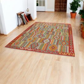 Maimana Kilim 196x297 tapis Kilim afghan tissé main
