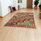 Kilim afghan Chobi 205x295 tapis Kelim tissé à la main