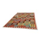 Kilim afghan Chobi 205x295 tapis Kelim tissé à la main
