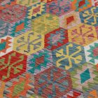 Kilim afghan Chobi 205x295 tapis Kelim tissé à la main