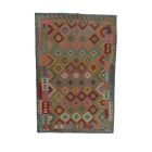 Tapis Kilim en laine Chobi 203x298 Kilim afghan tissé main