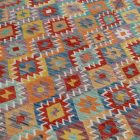 Chobi Kilim tapis 202x293 kelim laine tissé à la main