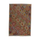 Chobi Kilim tapis 202x293 kelim laine tissé à la main