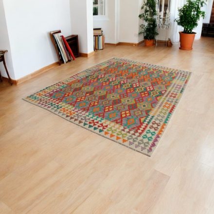 Tapis Kilim Chobi 210x294 Kilim afghan tissé à la main