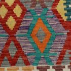 Kilim afghan Chobi 194x299 tapis Kelim tissé à la main