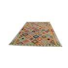 Tapis Kilim ethnique Chobi 195x303 Tapis Kilim tissé à la main