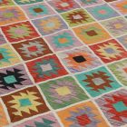 Tapis Kilim ethnique Chobi 195x303 Tapis Kilim tissé à la main