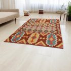 Tapis Kilim en laine Chobi 202x298 Kilim afghan tissé main