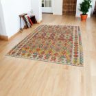 Tapis Kilim tissé main Chobi 205x301 Kilim afghan en laine