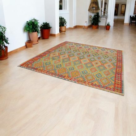 Tapis Kilim tissé main 254x294 Kilim laine Maimana