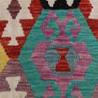 Kilim afghan Chobi 252x301 tapis Kelim tissé à la main