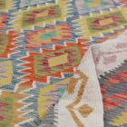 Kilim afghan Chobi 252x301 tapis Kelim tissé à la main