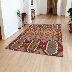Maimana Kilim 216x305 tapis Kilim afghan tissé main
