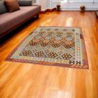 Tapis Kilim en laine Chobi 250x296 Kilim afghan tissé main