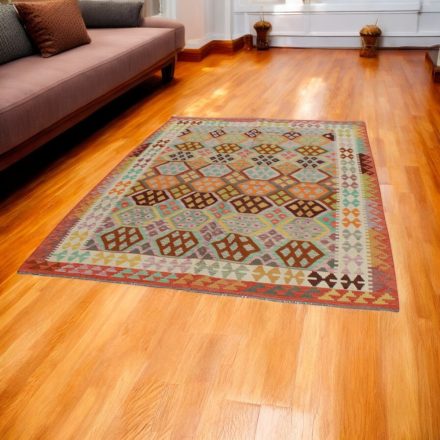 Tapis Kilim en laine Chobi 250x296 Kilim afghan tissé main