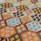 Tapis Kilim en laine Chobi 250x296 Kilim afghan tissé main
