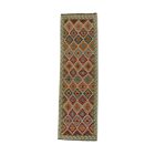 Chobi Kilim Tapis de couloir 89x293 kelim laine tissé à la main