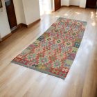 Tapis de course kilim Chobi 91x293 Kilim afghan tissé à la main