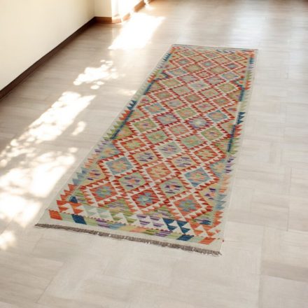 Kilim Chobi tapis 89x293 laine tissé main Afghan