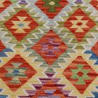 Tapis de couloir Kilim ethnique Chobi 84x296 Tapis Kilim tissé à la main