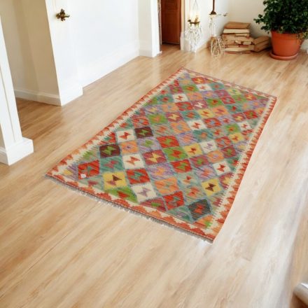 Tapis de course kilim Chobi 86x193 Kilim afghan tissé à la main