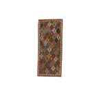 Tapis de course kilim Chobi 86x193 Kilim afghan tissé à la main