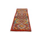 Tapis de couloir Kilim ethnique 73x239 Tapis Kilim tissé à la main