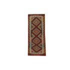 Tapis de couloir Kilim en laine Chobi 83x202 Kilim afghan tissé main