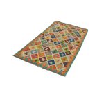 Tapis de course kilim Chobi 82x188 Kilim afghan tissé à la main