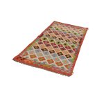 Tapis de couloir Kilim tapis Chobi 87x199 tapis Kelim tissé à la main