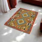 Tapis Kilim en laine Chobi 87x120 Kilim afghan tissé main