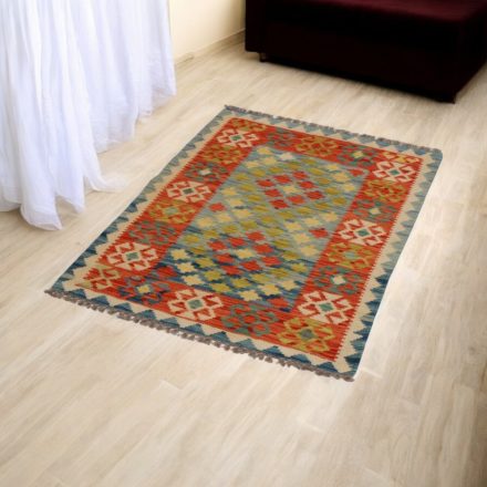 Tapis Kilim tissé main Chobi 77x112 Kilim afghan en laine