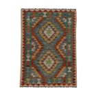 Tapis Kilim en laine Chobi 83x119 Kilim afghan tissé main