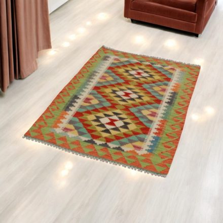 Tapis Kilim tissé main 84x125 Kilim laine Maimana