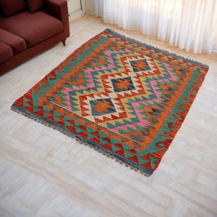Tapis Kilim en laine Chobi 79x118 Kilim afghan tissé main
