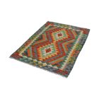Kilim afghan Chobi 82x118 tapis Kelim tissé à la main