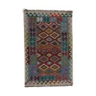 Tapis Kilim ethnique Chobi 94x144 Tapis Kilim tissé à la main