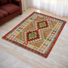 Tapis Kilim tissé main Chobi 82x118 Kilim afghan en laine
