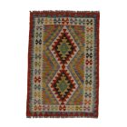 Tapis Kilim tissé main Chobi 82x118 Kilim afghan en laine