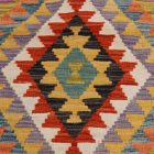 Tapis Kilim tissé main Chobi 82x118 Kilim afghan en laine