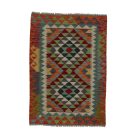 Kilim afghan Chobi 82x118 tapis Kelim tissé à la main