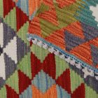 Kilim afghan Chobi 82x118 tapis Kelim tissé à la main