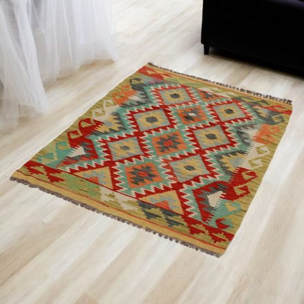Tapis Kilim afghan Chobi 80x124 Kelim ethnique tissé à la main