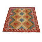 Kilim afghan Chobi 82x114 tapis Kelim tissé à la main