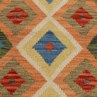 Kilim afghan Chobi 82x114 tapis Kelim tissé à la main
