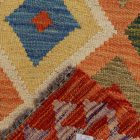 Kilim afghan Chobi 82x114 tapis Kelim tissé à la main