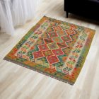 Tapis Kilim tissé main Chobi 84x125 Kilim afghan en laine