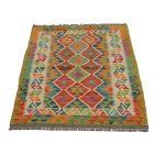 Tapis Kilim tissé main Chobi 84x125 Kilim afghan en laine