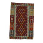 Tapis Kilim afghan Chobi 75x110 Kelim ethnique tissé à la main